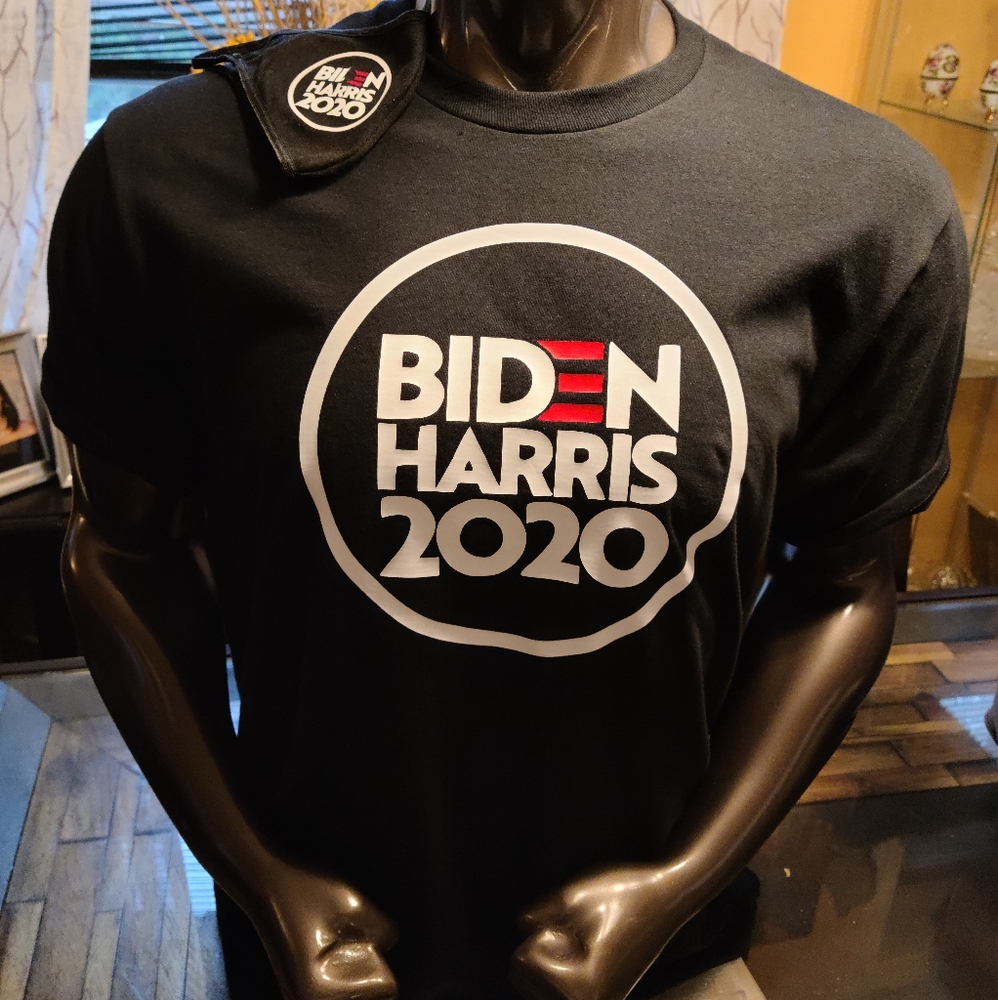 Biden Harris t-shirts and mask